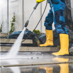 Pressure washing